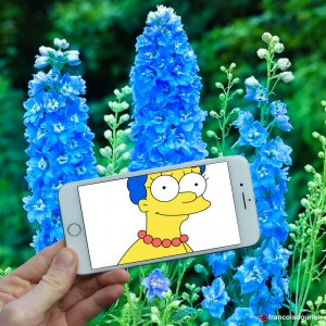 I Insert Simpsons Characters Into Real Life Situations Using My Iphone1