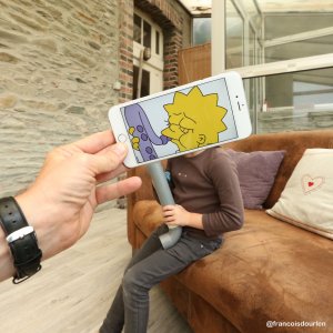 I Insert Simpsons Characters Into Real Life Situations Using My Iphone15