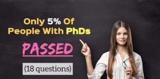 Only 5% Of People With PhDs Passed This Middle School Math Quiz!