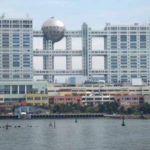 Fuji television building (Tokyo, Japan)