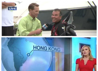 Epic fail in TV NEWS (24 gifs)