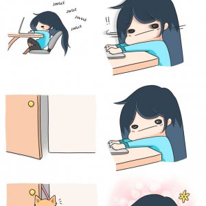 The funny comic series who to give you emotional support (18)