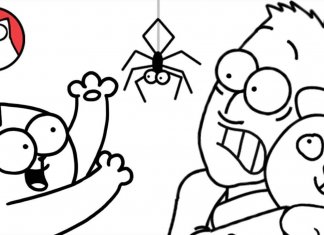 Spider Cat – Simon’s Cat (Funny Animated)