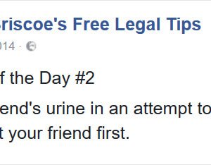 Funny Free Legal Tips From A Lawyer (2)