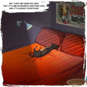 Illustrator Captures Life With His Charming Adopted Dog In Delightful Comic (13)