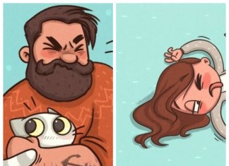 Things we all do to our pets (13 comics)