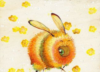 Artist turns our beloved movie and cartoon characters into extremely cute bees (21 images)