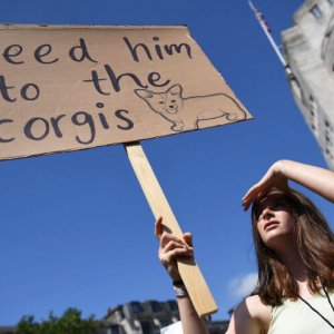 The Funniest Protest Signs From Donald Trumps Visit To The UK (11)