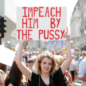 The Funniest Protest Signs From Donald Trumps Visit To The UK (16)