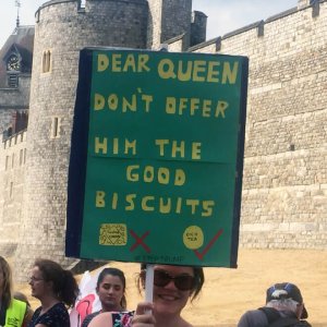 The Funniest Protest Signs From Donald Trumps Visit To The UK (6)