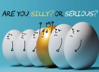 Are you silly or serious?