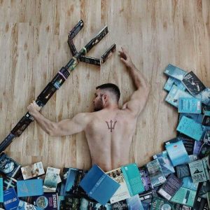 Book-Loving Guy Turns His Massive Library Into Art (22)