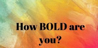 What % bold are you?