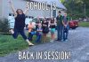 Happy parents celebrating first day of School (21 images)