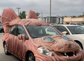 The most strange cars modifications (14 images)