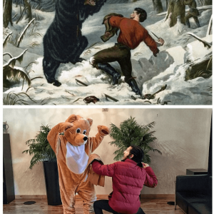 Amusing parody of world painting masterpieces (14)