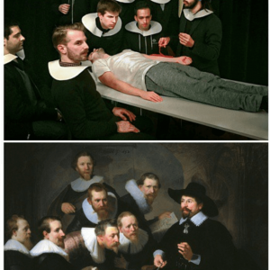 Amusing parody of world painting masterpieces (3)