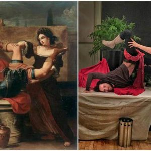 Amusing parody of world painting masterpieces (4)