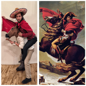 Amusing parody of world painting masterpieces (9)