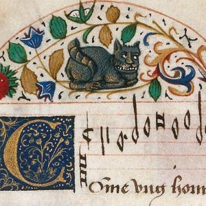 Medieval images of cats (10)